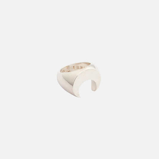 Marine Serre Moon Ring - Silver
