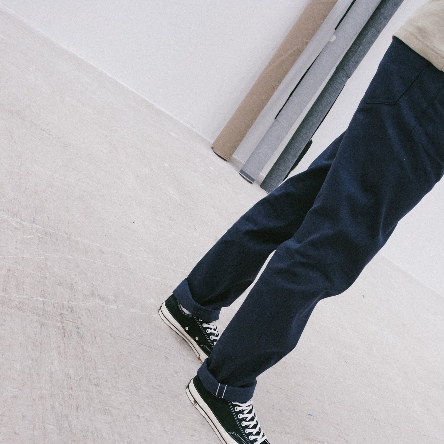 The Work@ - Japanese Navy Chino Selvedge