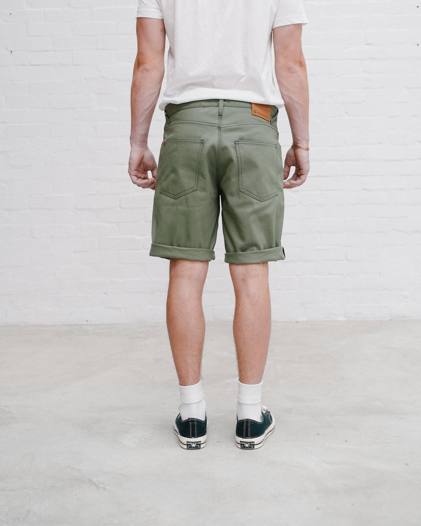 Shorts - Japanese Green Chino