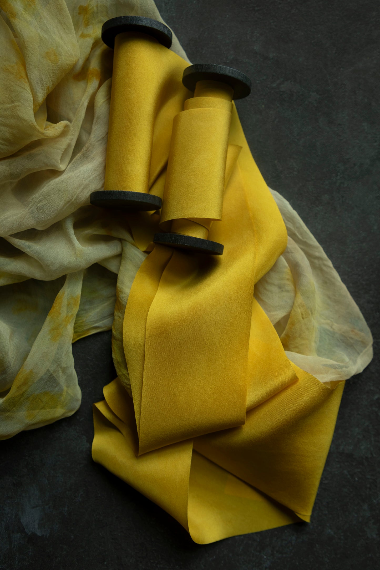 Marigold Silk Ribbon