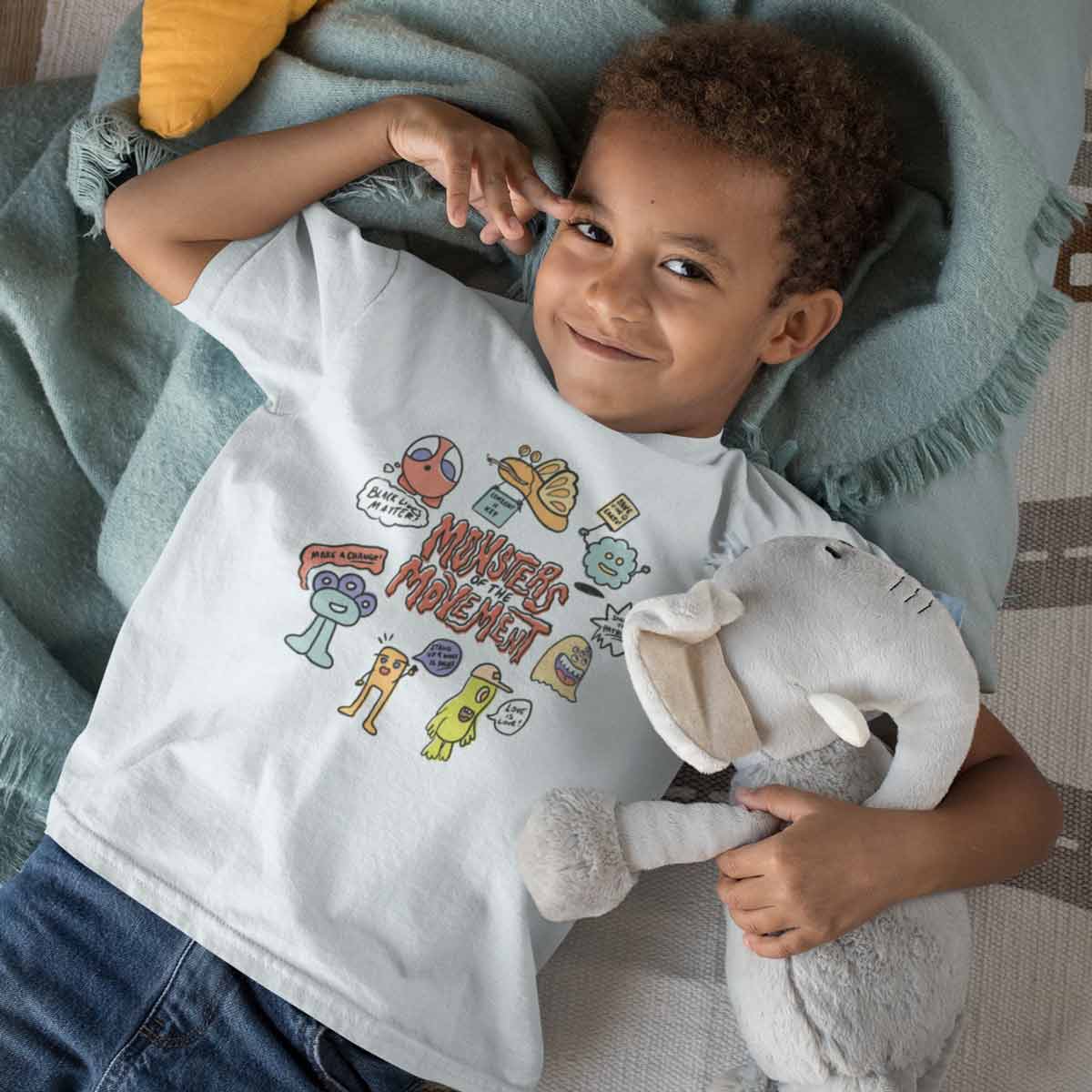 Monsters Of The Movement Onesie + Toddler Tee