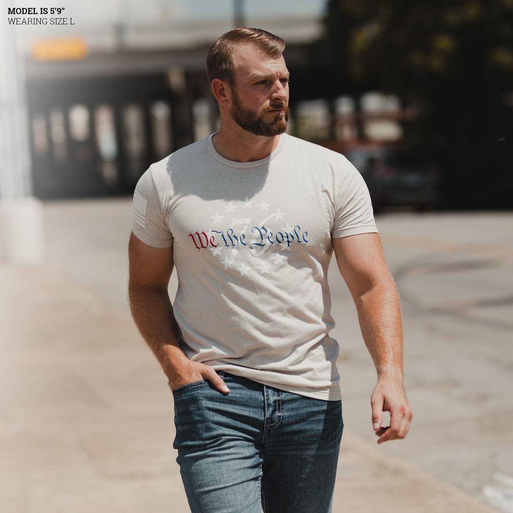 76 We The People T-Shirt - Sand