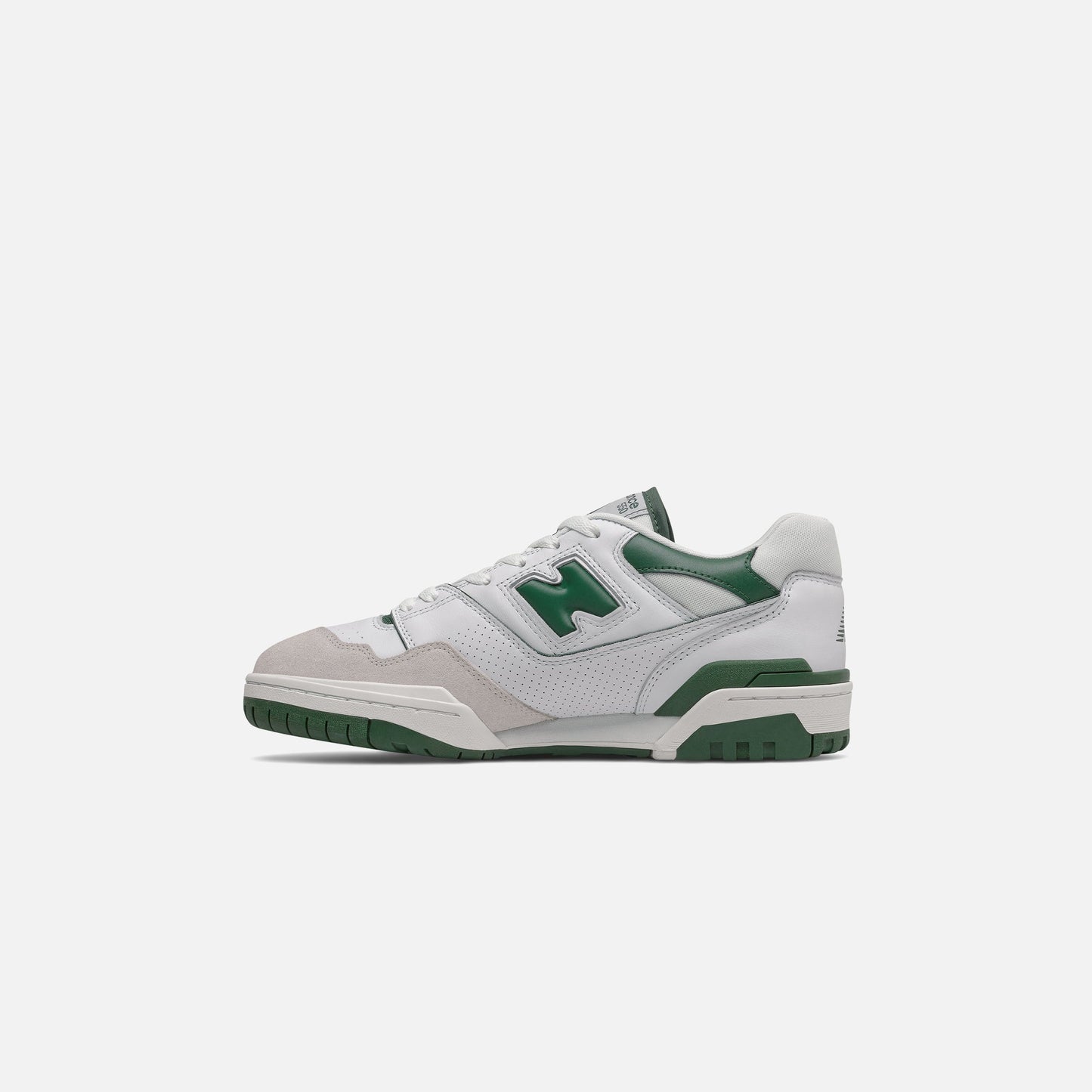 New Balance 550 - White / Team Forest Green