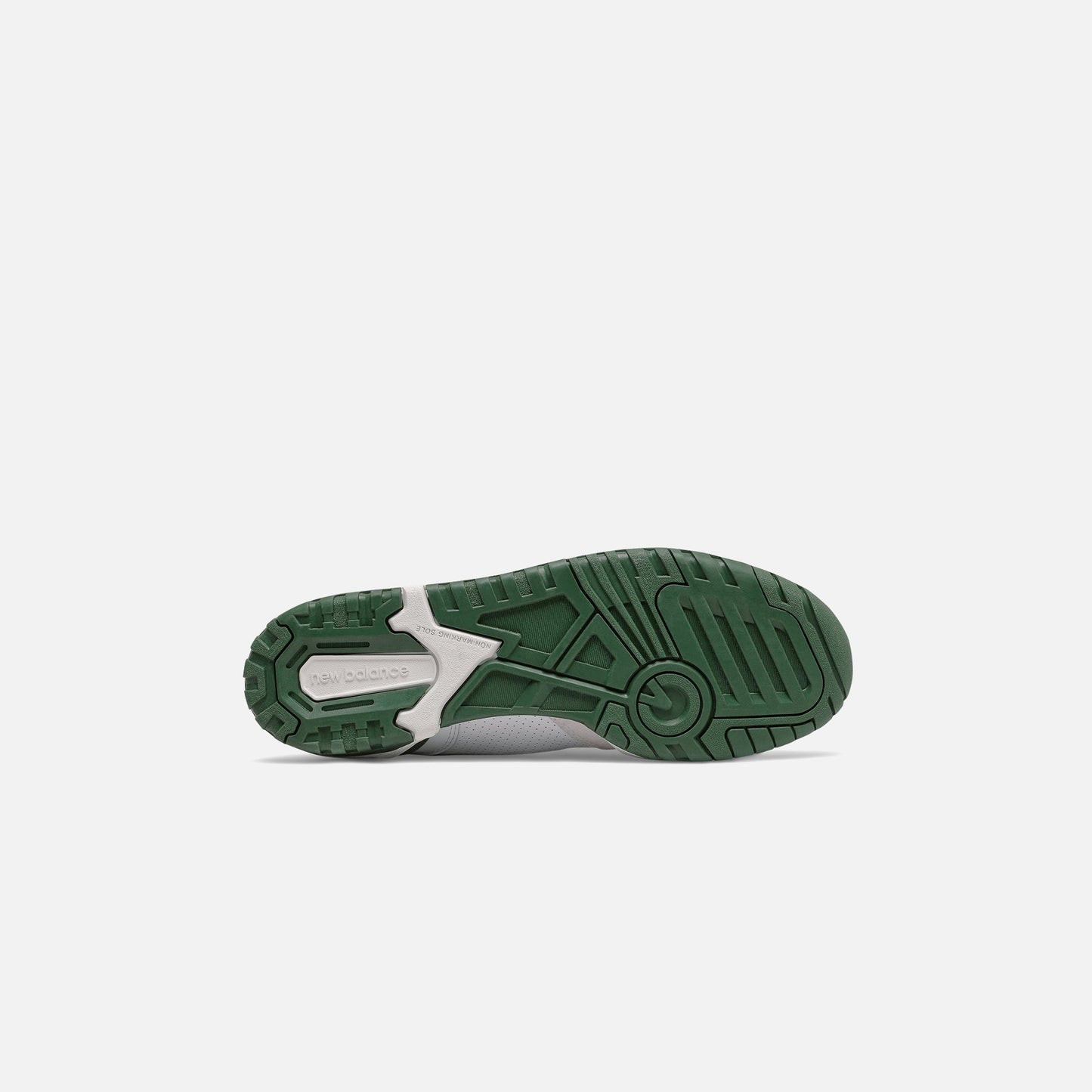 New Balance 550 - White / Team Forest Green
