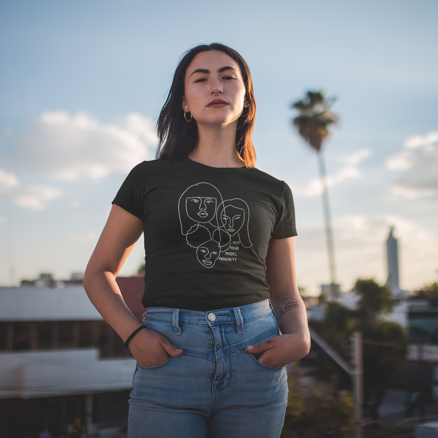 Not Your Model Minority Unisex Tee