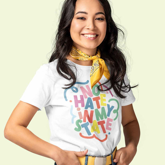 No Hate In My State Unisex Tee