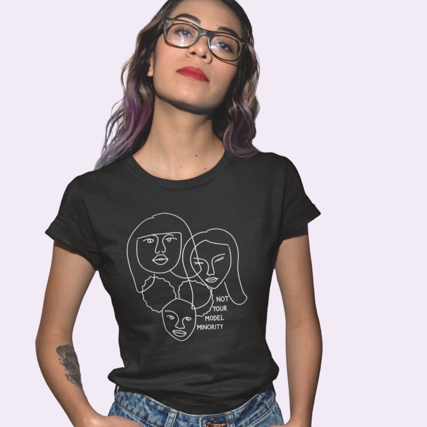Not Your Model Minority Unisex Tee