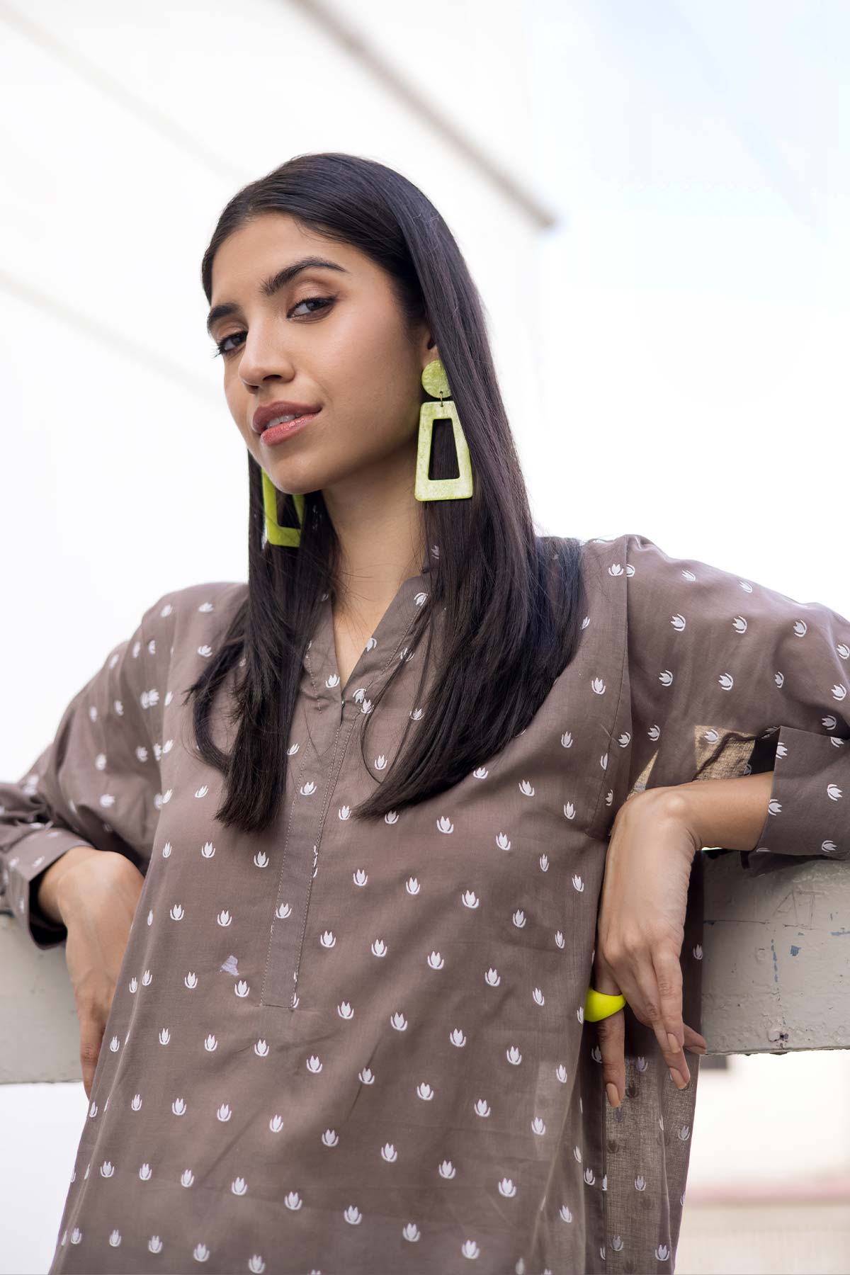 Printed Lawn Kurti