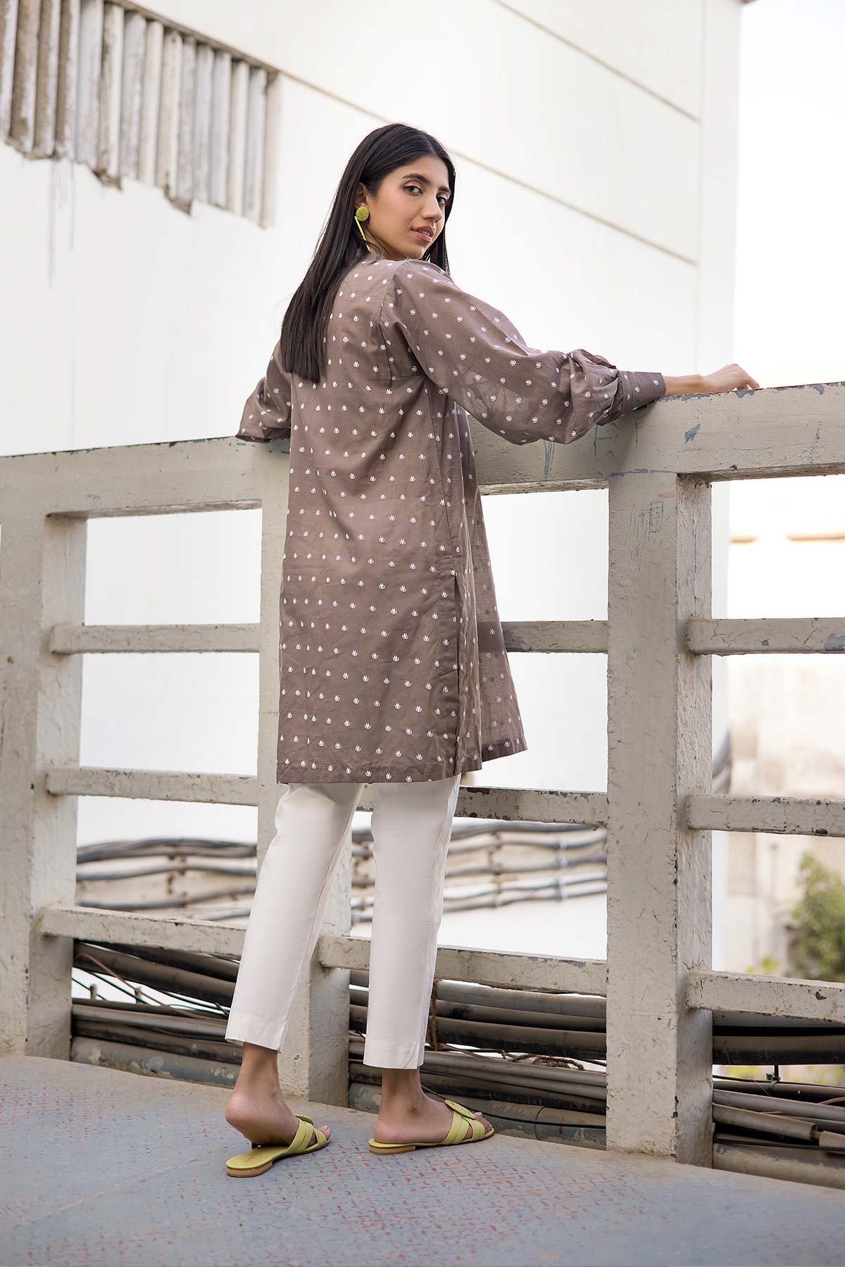 Printed Lawn Kurti