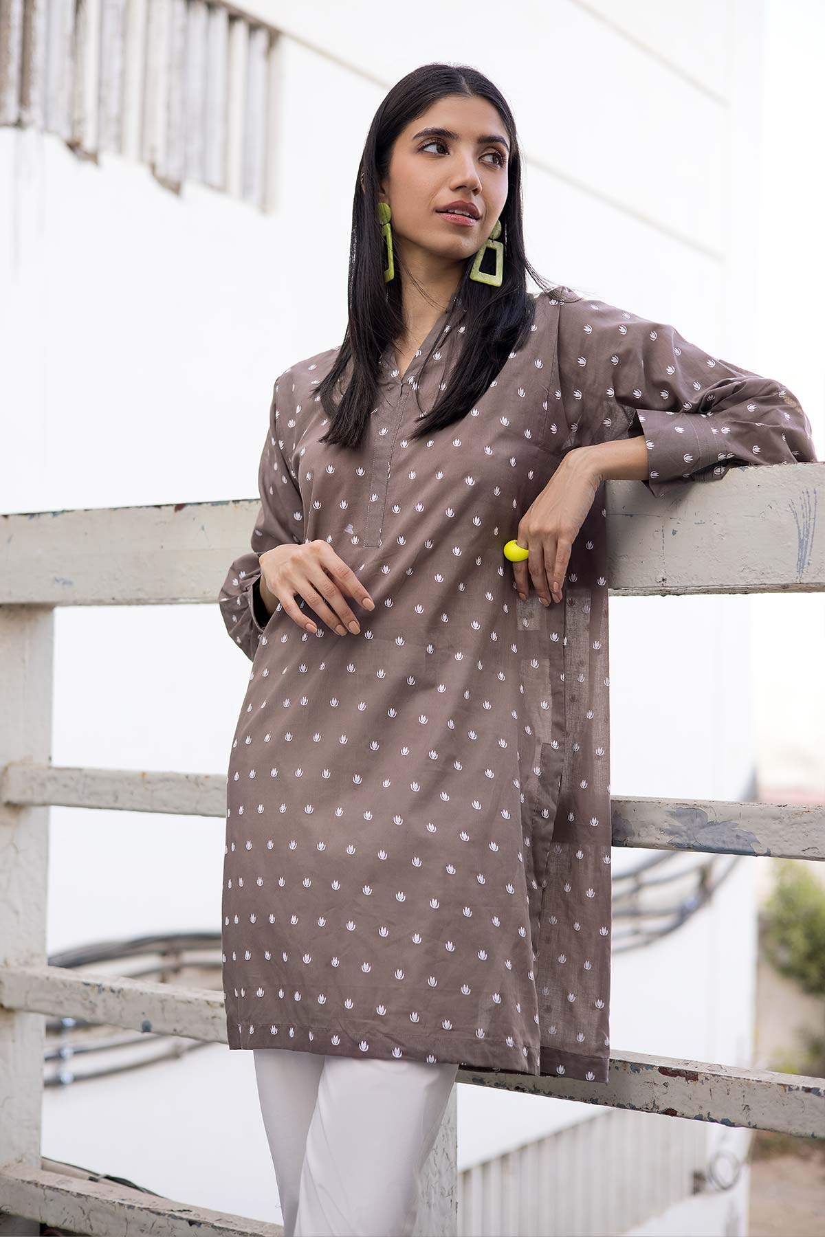 Printed Lawn Kurti