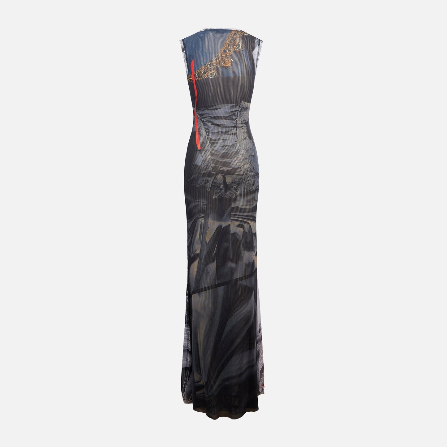 Ottolinger Mesh Maxi Dress - Dirndl Print