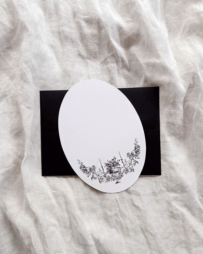 Victorian Mourning Card