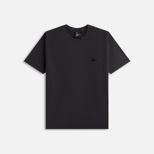 by Parra Script Logo Tee - Washed Black