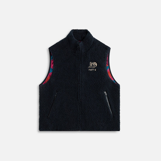 by Parra Chest Alien Vest - Midnight Blue