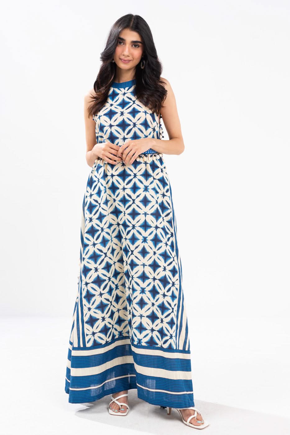 2 Piece Printed Khaddar Suit With Khaddar Dupatta