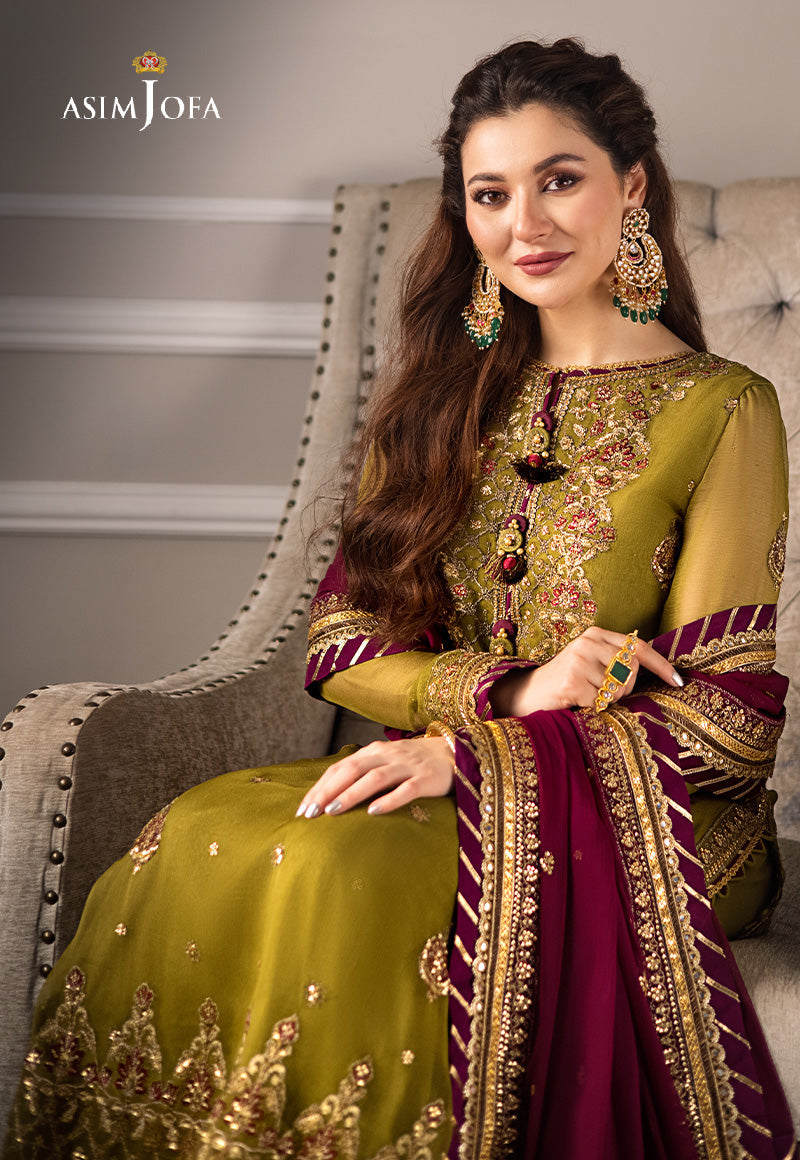 AJZS-06 EMBROIDERED CHIFFON 3 PCS