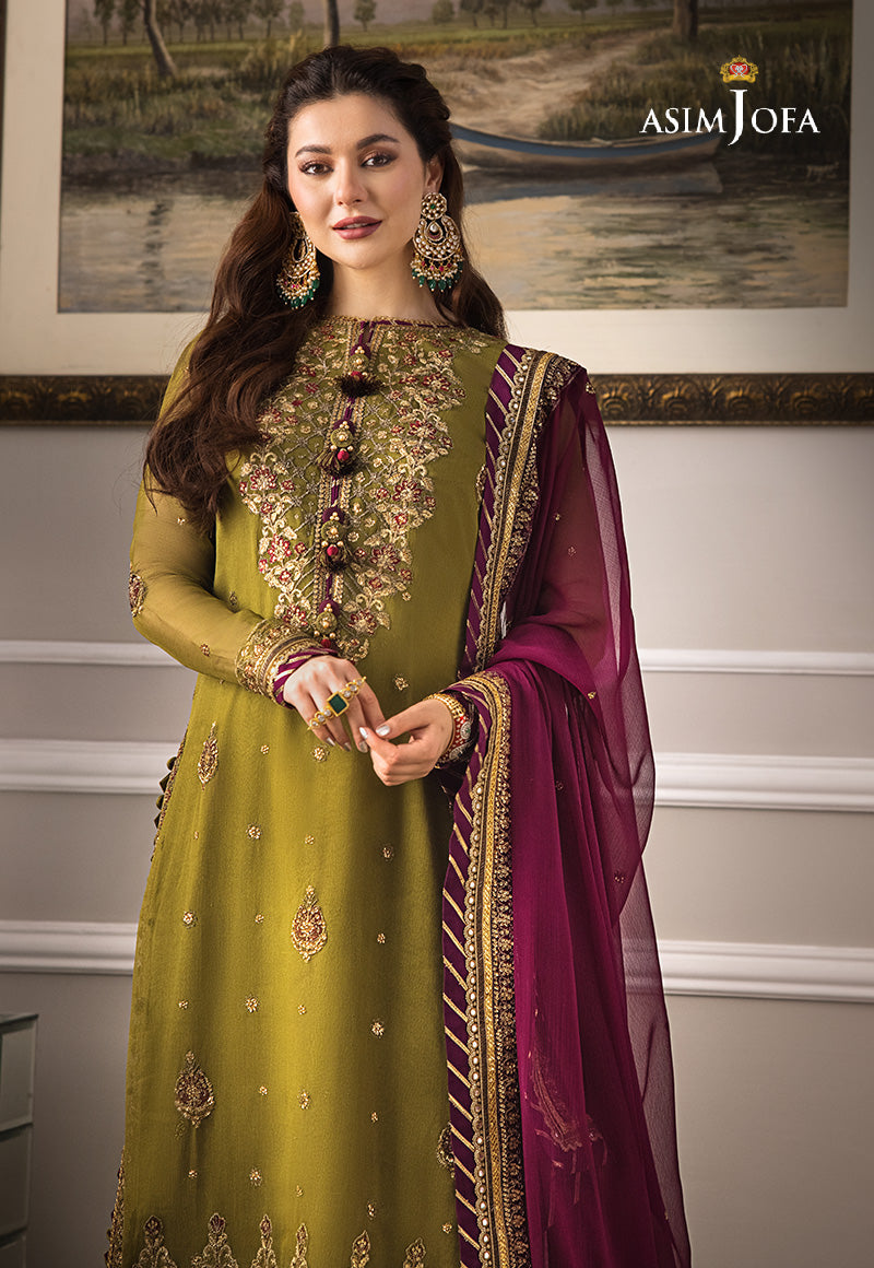 AJZS-06 EMBROIDERED CHIFFON 3 PCS