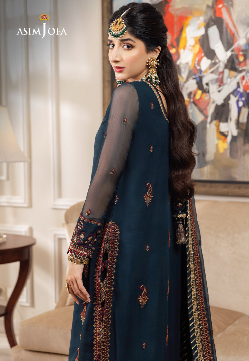 AJZS-03 EMBROIDERED CHIFFON 3 PCS