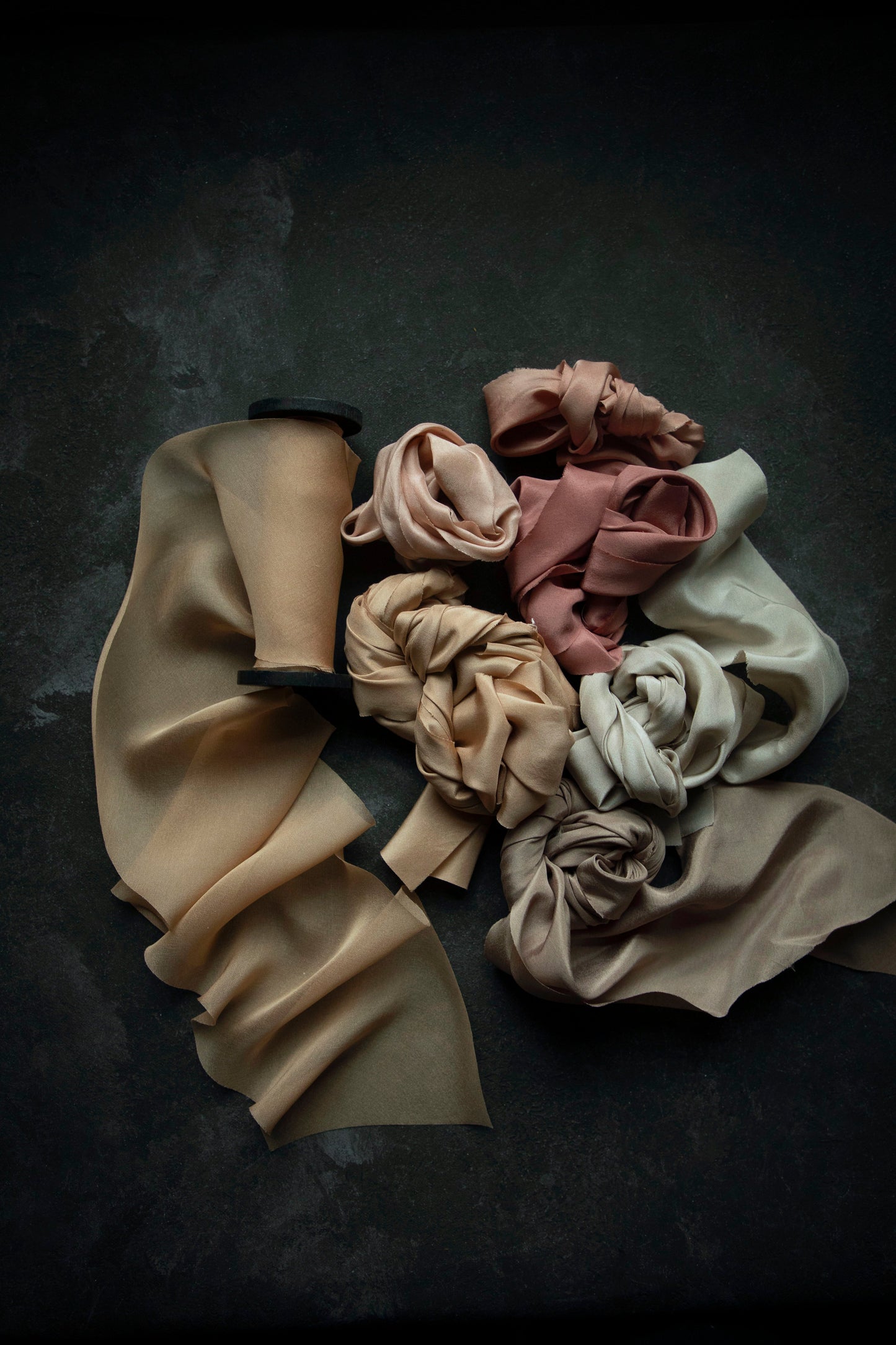 Peach Fuzz {Sheer} Silk Ribbon