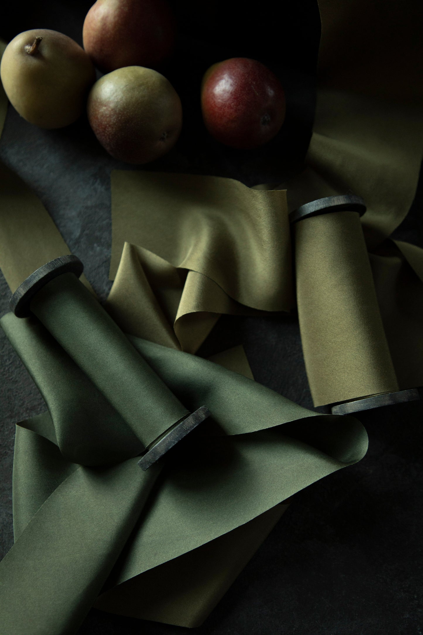 Peacock Green- LIMITED EDITION Silk Ribbon