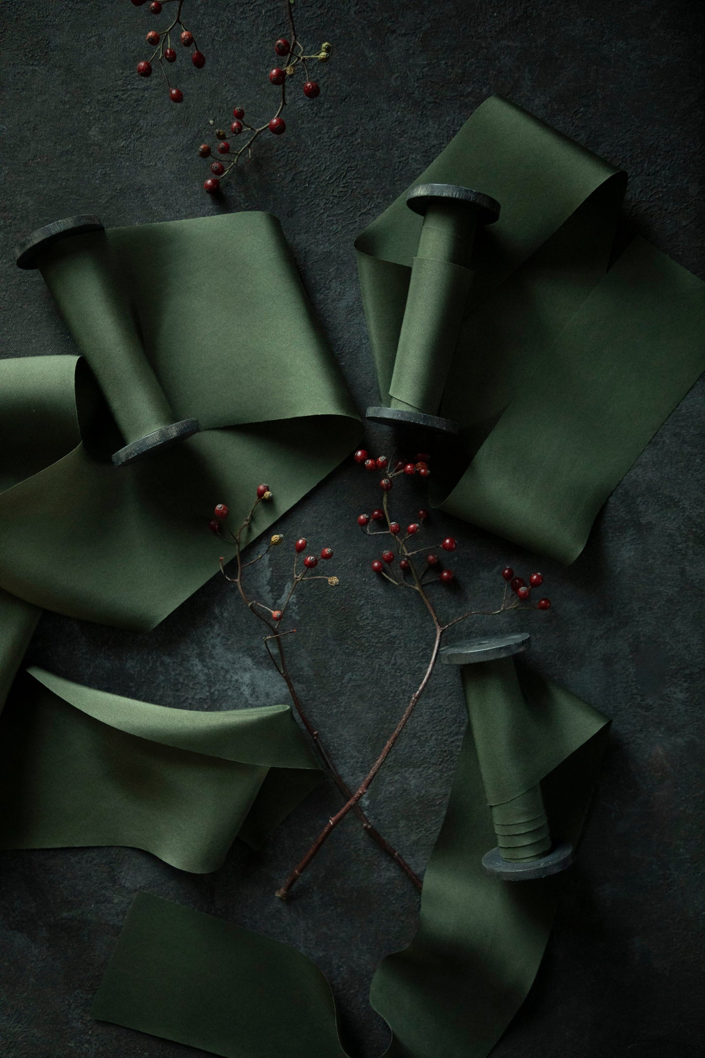 Peacock Green- LIMITED EDITION Silk Ribbon