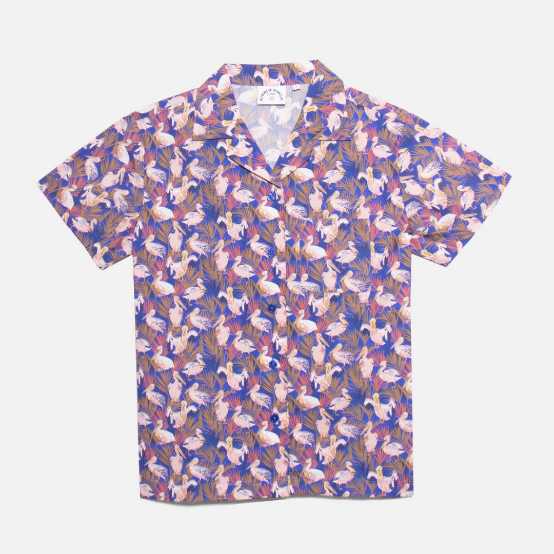 Pelican Print Cabana Set