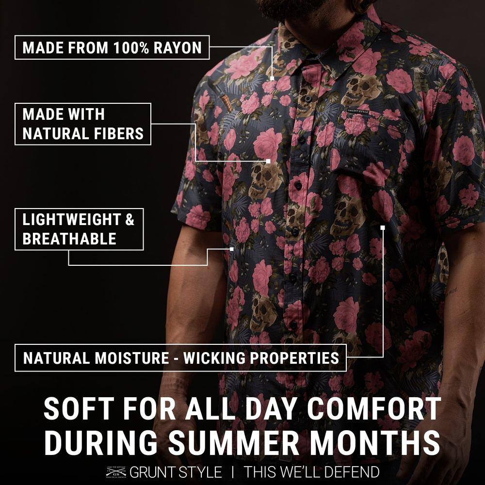 Men's At Ease Button Down - Tac Eagle