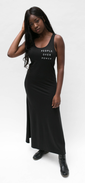 People Over Power Maxi Dress