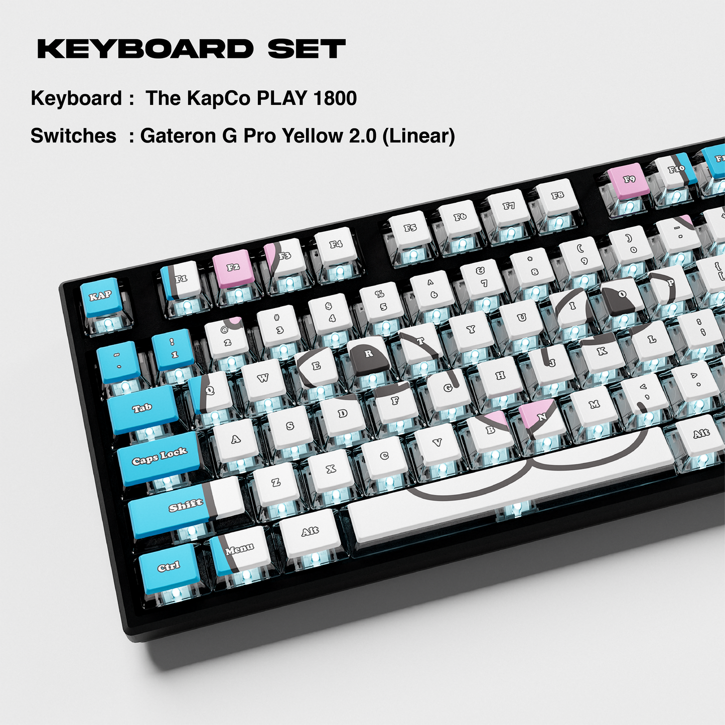 Lord Nermal Keyboard Set (Asst)