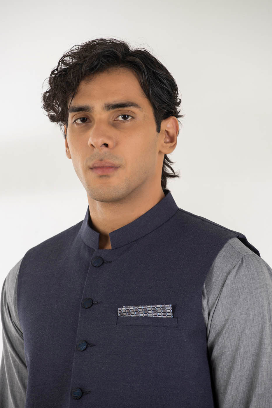 Dyed Jacquard Waistcoat