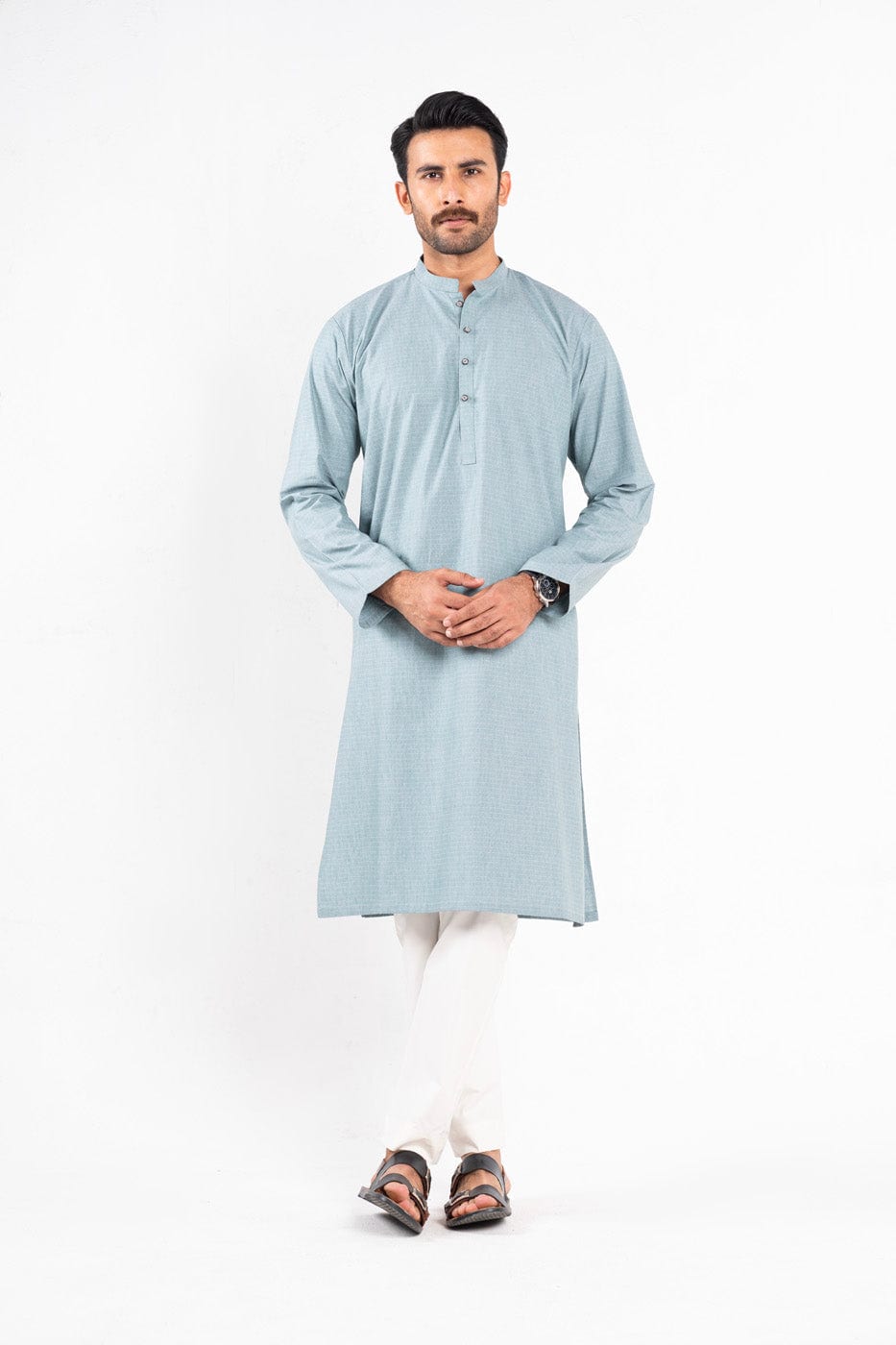 Dyed Cotton Kurta