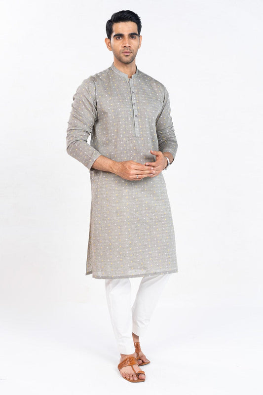 Dyed Blended Kurta