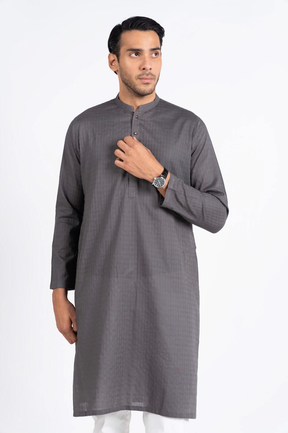 Regular Fit Dobby Kurta