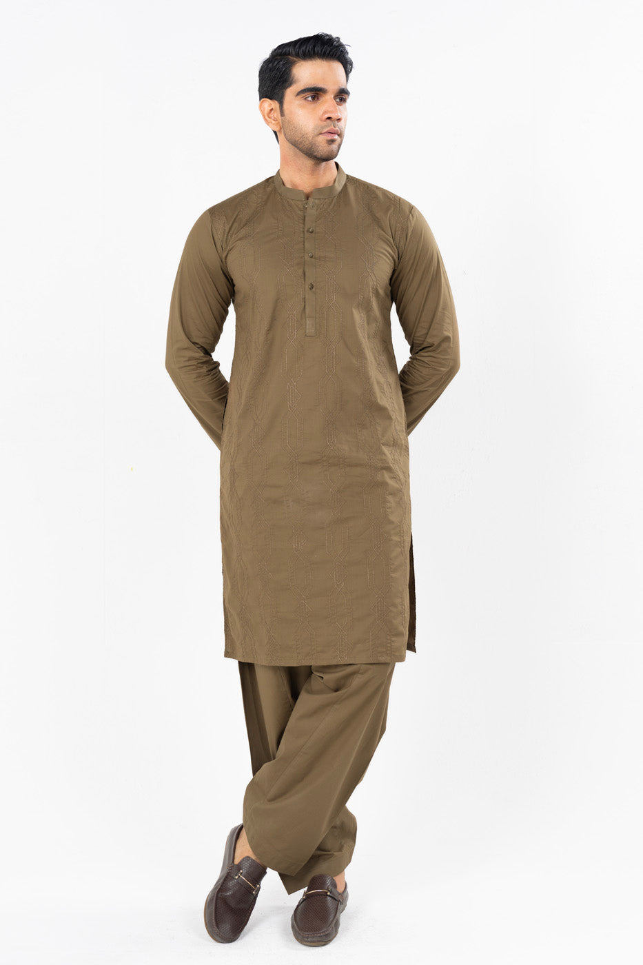 Regular Fit Embroidered Shalwar Kameez