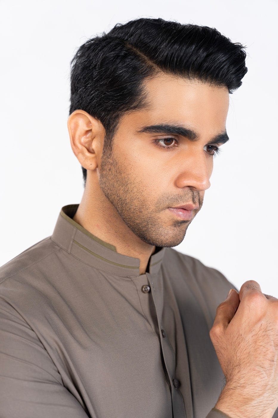 Dyed Blended Kameez Trouser