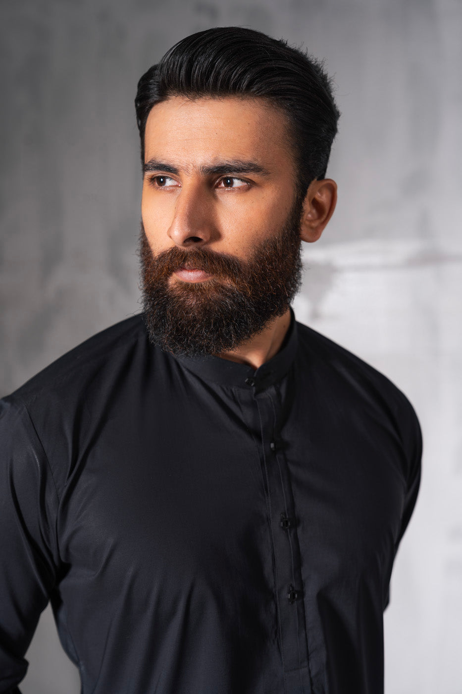 Dyed Cotton Kurta Trouser