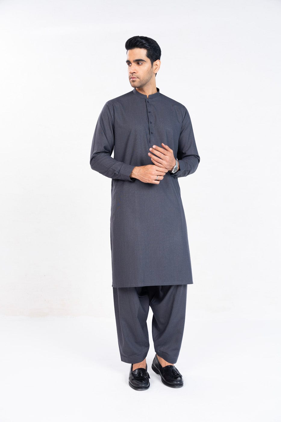 Dyed Blended Shalwar Kameez