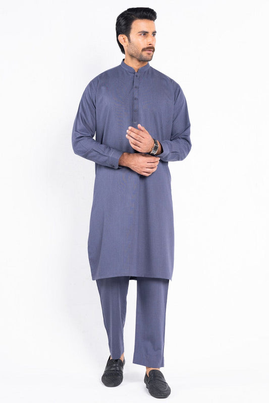 Dyed Blended Kameez Trouser