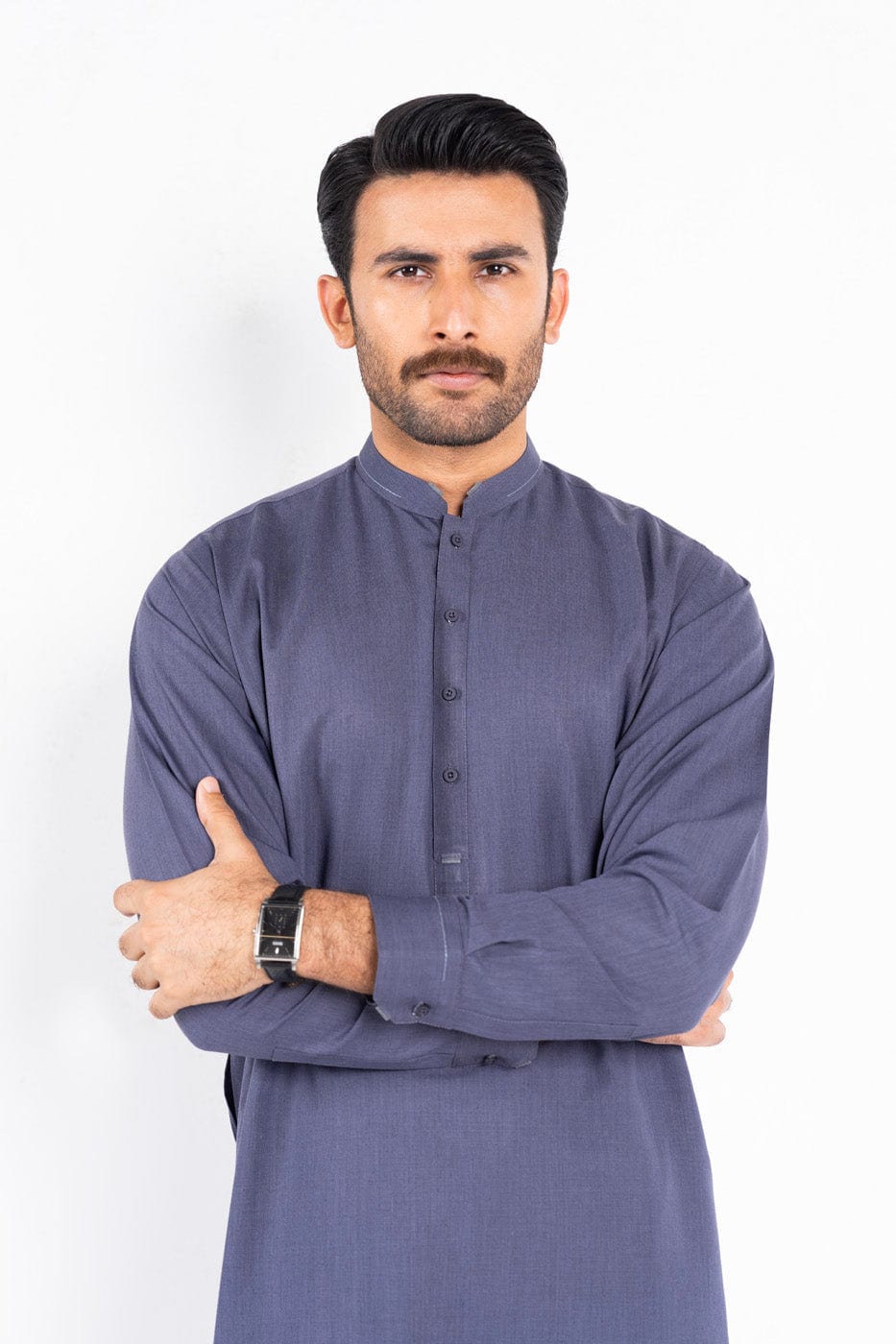 Dyed Blended Kameez Trouser