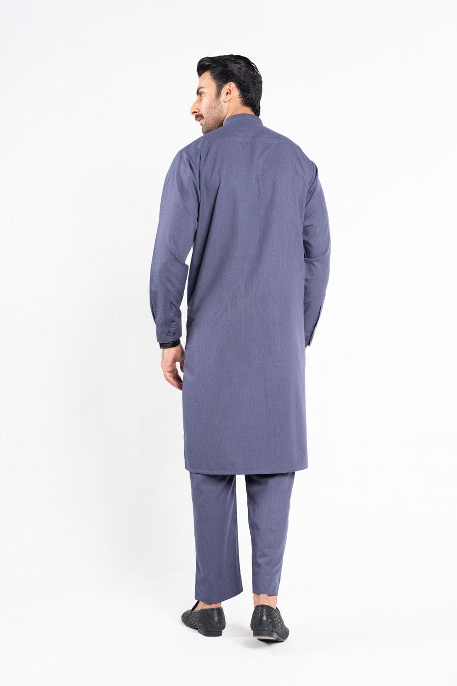 Dyed Blended Kameez Trouser