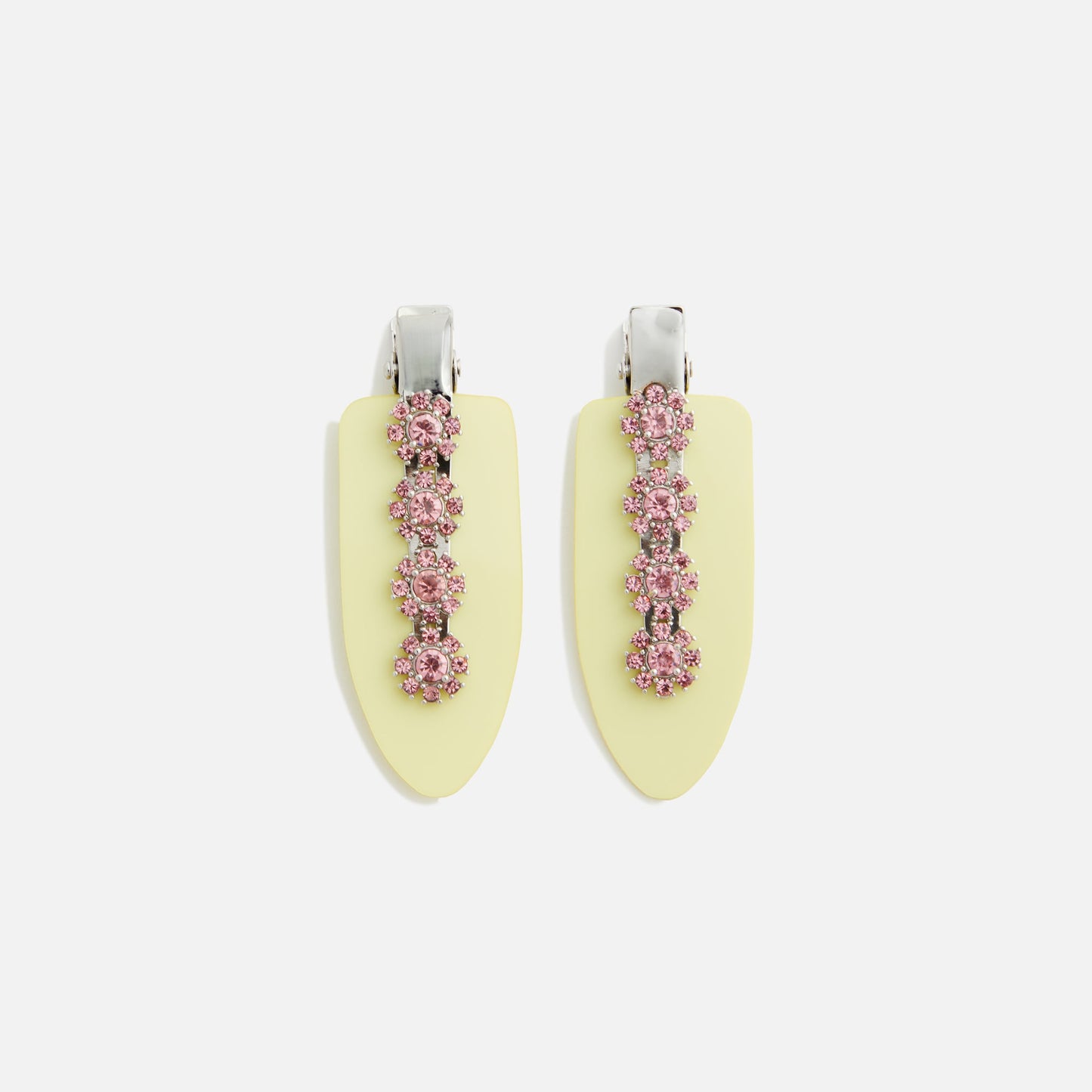 Sandy Liang Makeup Clips - Yellow