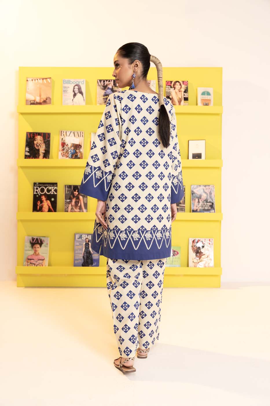 Stitched - Printed Cambric Kurti