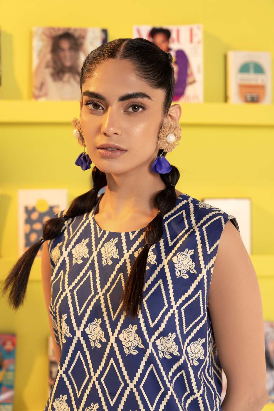 Stitched - Printed Cambric Kurti