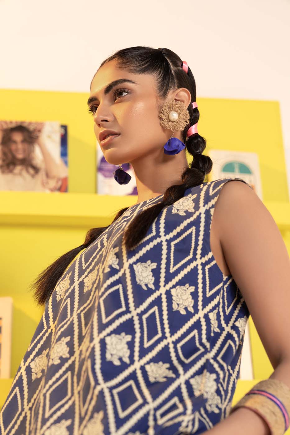 Stitched - Printed Cambric Kurti