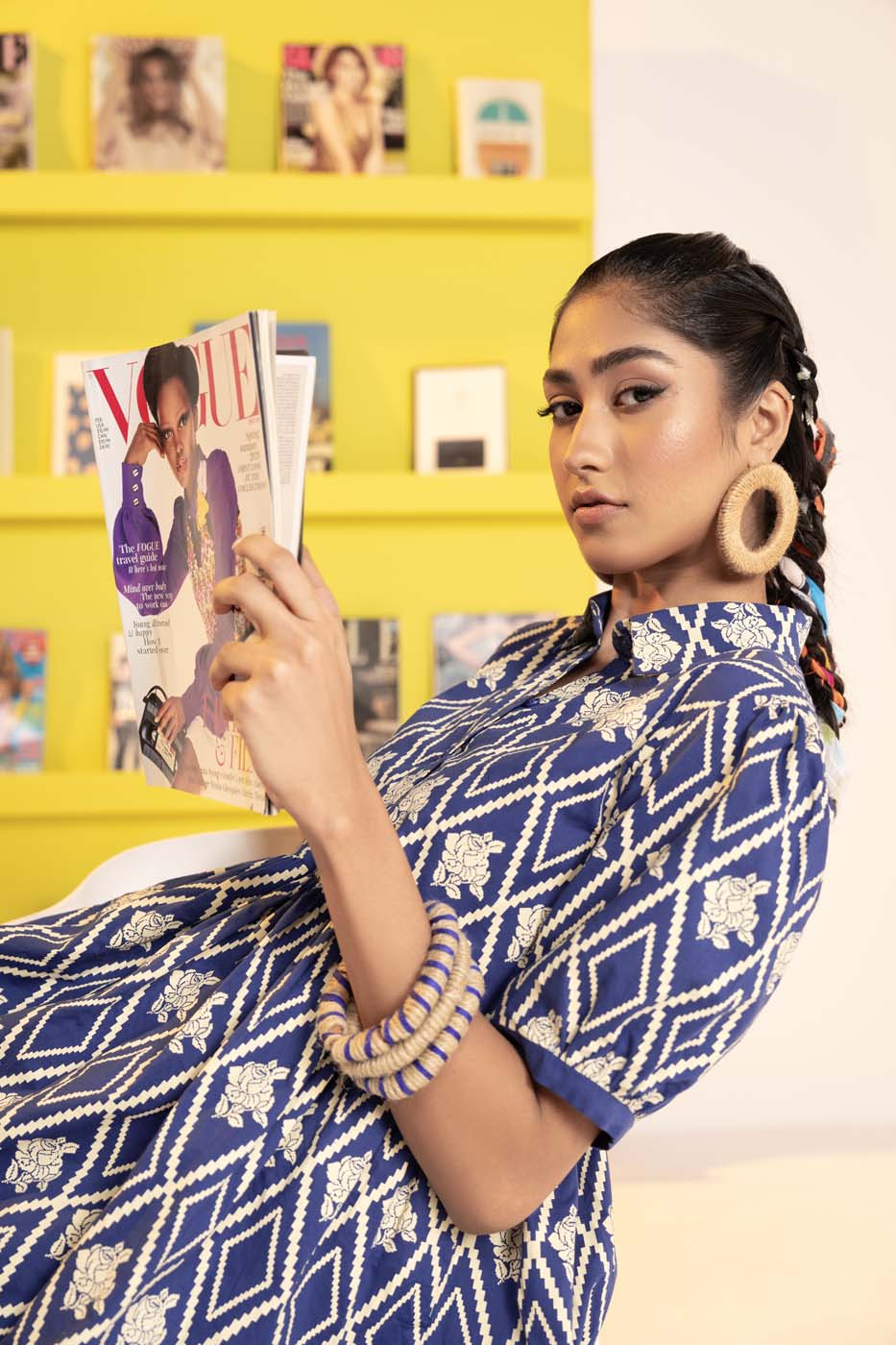 Stitched - Printed Cambric Kurti