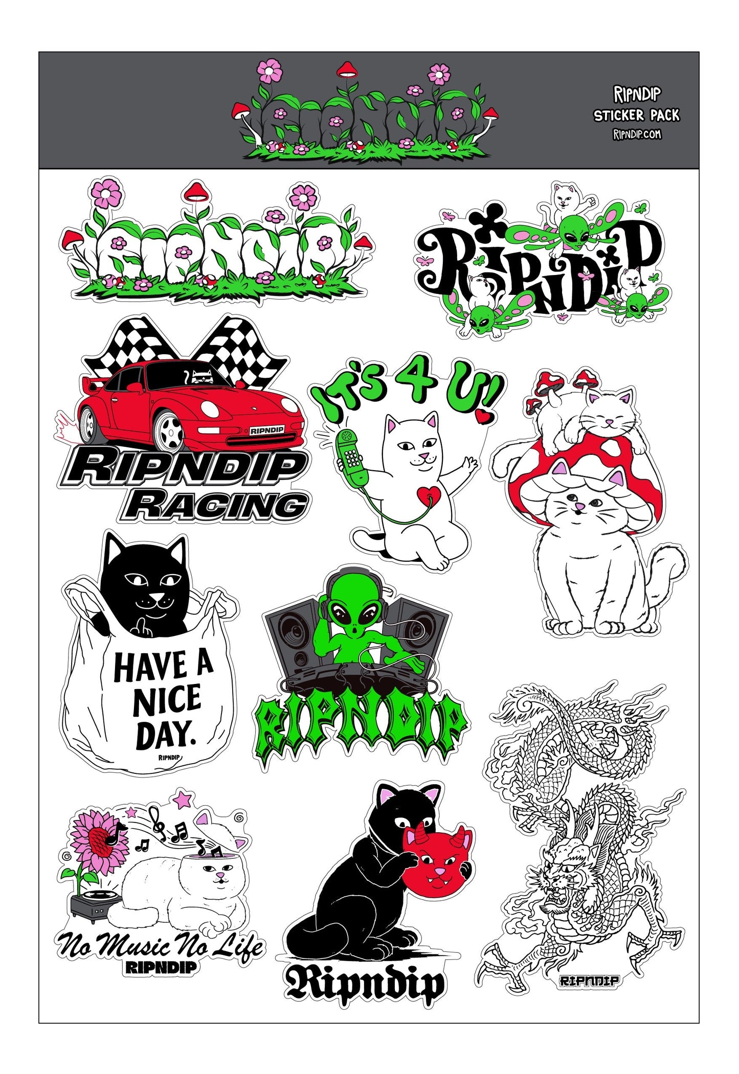 Field Friends Sticker Sheet (Multi)