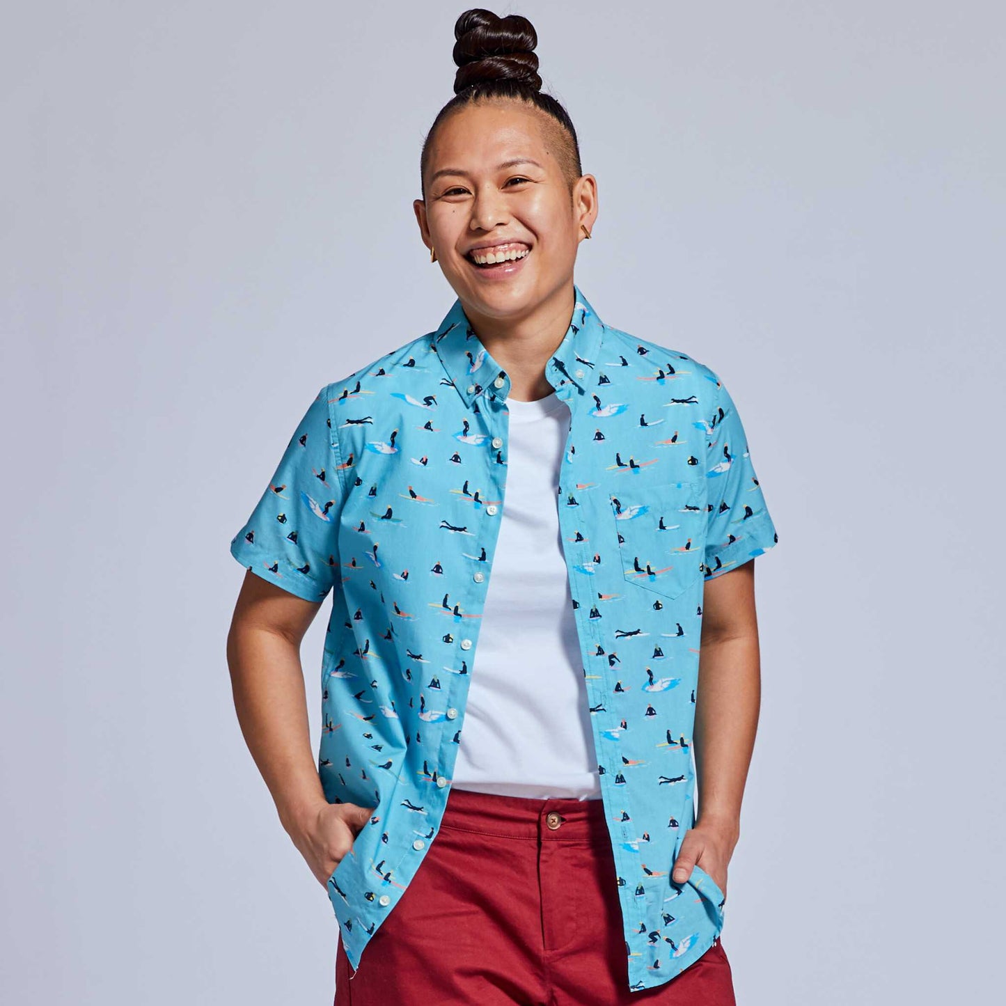 The Ray Surfer Short Sleeve Shirt