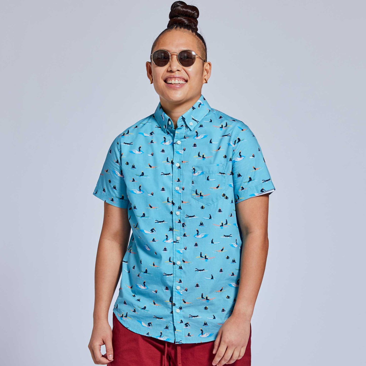 The Ray Surfer Short Sleeve Shirt