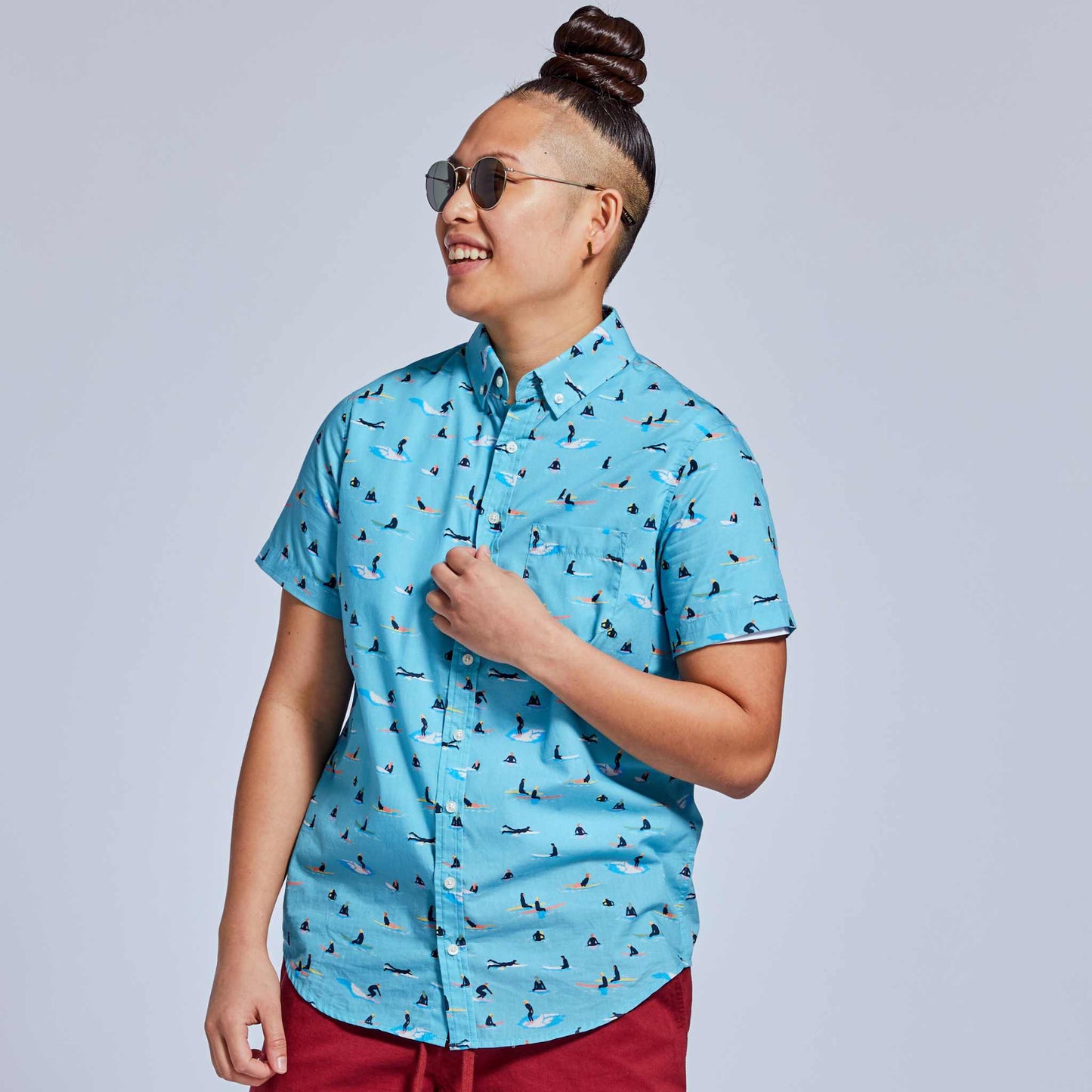 The Ray Surfer Short Sleeve Shirt