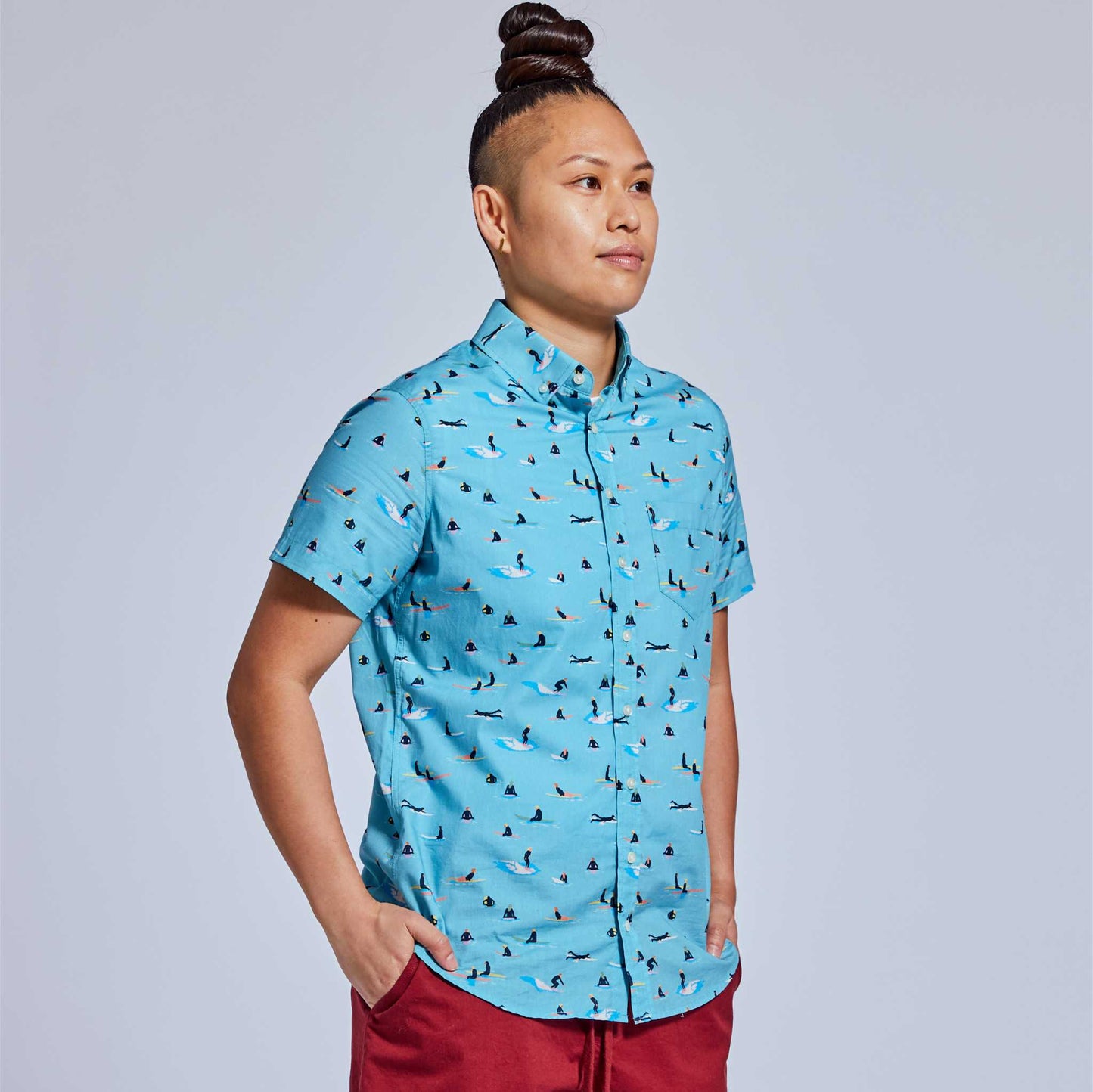 The Ray Surfer Short Sleeve Shirt